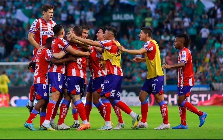 América deberá no subestimar al San Luis (foto), que en la repesca dejó fuera al León, el equipo de mejor defensa en el torneo. IMAGO7