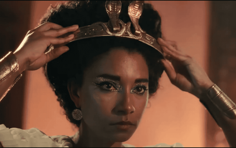 Reinas de África: Cleopatra, ocasionó polémicas en Egipto por su Cleopatra negra. ESPECIAL/ Netflix
