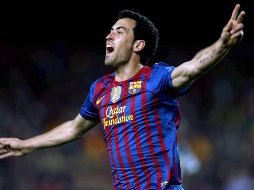 Sergio Busquets, de 34 años, anunció este miércoles que dejará de pertenecer al equipo azulgrana al término de la presente temporada. EFE / ARCHIVO