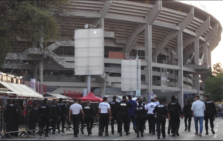 Este jueves por lo cual se tiene previsto una gran movilización en torno al Estadio Jalisco. IMAGO7