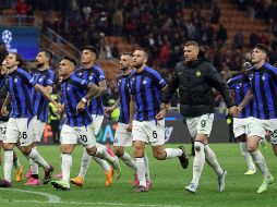 La victoria dejó a los Nerazzurri con un pie en la final del torneo por primera vez desde 2010. EFE/Matteo Bazzi