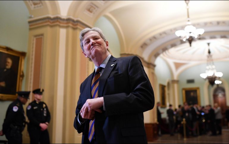 John Neely Kennedy es uno de los congresistas que presentaron una iniciativa para que se nombre a cárteles mexicanos como terroristas y se permita el envío de las Fuerzas Armadas de EU a México. AFP / ARCHIVO