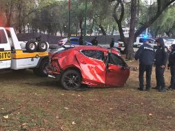 El suceso ocurrió la madrugada de este día en la alcaldía Coyoacán, en la Ciudad de México. ESPECIAL