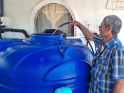 Miguel Ángel Ibarra, el beneficiario de este programa, se mostró contento e incluso invita a más vecinos a que soliciten el servicio. EL INFORMADOR/E. Gómez