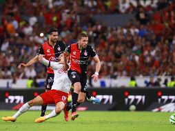 La última ocasión en donde el Rebaño le pegó a la academia en un partido oficial data del 24 de abril de 2021, día en donde el cuadro rojiblanco se impuso por la mínima diferencia en la cancha del Estadio Jalisco. EL INFORMADOR / C. Zepeda