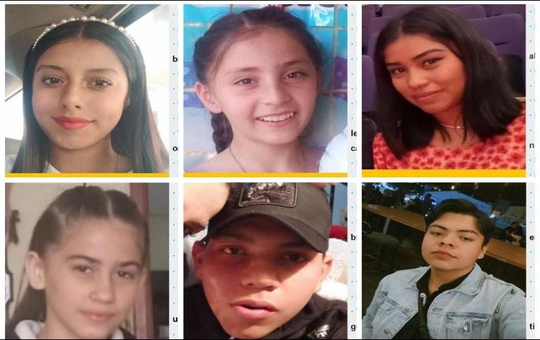 Seis jóvenes desaparecieron desde el pasado martes en Zapopan. ESPECIAL