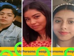 Eric Ismael Veloz Mendoza, Ana Paola Inguanzo y  Fátima Sinaí Ramírez Hernández fueron localizados con vida. ESPECIAL