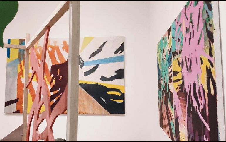 Las obras de Enrique Hernández muestran referencias a la historia de la pintura y la arquitectura. CORTESÍA