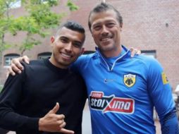 Orbelín Pineda y Matías Almeyda han tenido una gran temporada en el futbol de Grecia. ESPECIAL