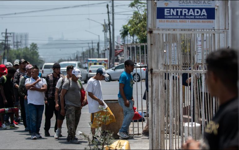 A principios de la semana, las autoridades arrestaban a unos 11 mil migrantes diarios. EFE/M. Sierra