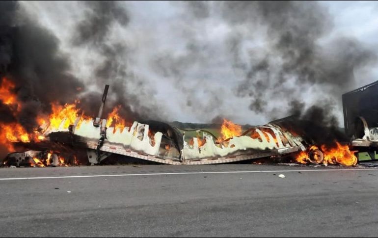 En el accidente ocurrido en Tamaulipas murieron al menos 26 personas. ESPECIAL