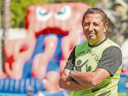 El empresario Oswaldo Vázquez, fundó su negocio hace más de dos décadas. EL INFORMADOR/ C. Zepeda