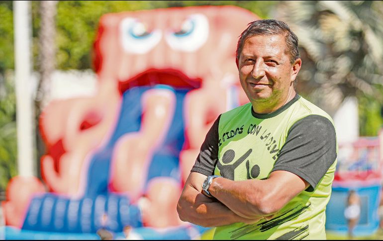 El empresario Oswaldo Vázquez, fundó su negocio hace más de dos décadas. EL INFORMADOR/ C. Zepeda