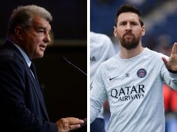 Joan Laporta ha hablado para la cadena TV3 en la que reveló su postura sobre un posible fichaje de Leo Messi. EFE