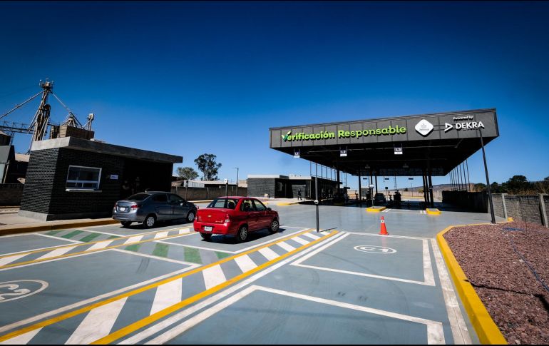 Actualmente el Programa de Verificación Responsable es obligatorio para todos los vehículos con terminación de placa 1, 2, 3, 4 y 5 que circulan de manera permanente. ESPECIAL/Gobierno de Jalisco