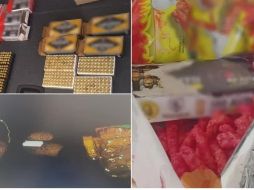 En las bolsas de frituras estaban los cartuchos útiles. ESPECIAL