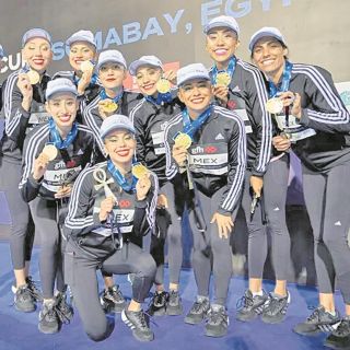México gana más medallas en la Copa del Mundo de Natación Artística
