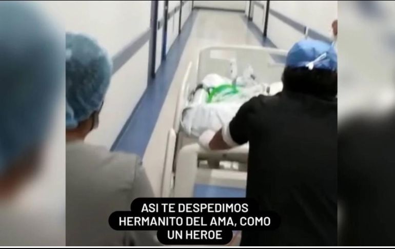 Hermano de la víctima publicó en redes el video de despedida. SUN