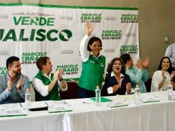 Diputados federales del Partido Verde Ecologista en Jalisco. ESPECIAL