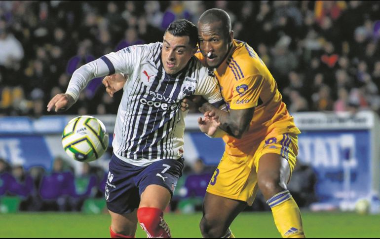 En fase regular, Rayados le ganó 1-0 a Tigres en el estadio Universitario. IMAGO7/J. Ovalle