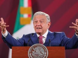 López Obrador destacó que es necesario reformar el Poder judicial y este debate para elegir a los ministros, magistrados y jueces va a ayudar mucho. EFE / I. Esquivel