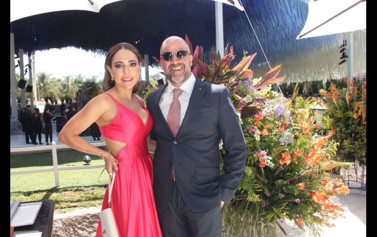 Rene Guzmán y Rox velazquez. GENTE BIEN JALISCO/ Esmeralda Escamilla