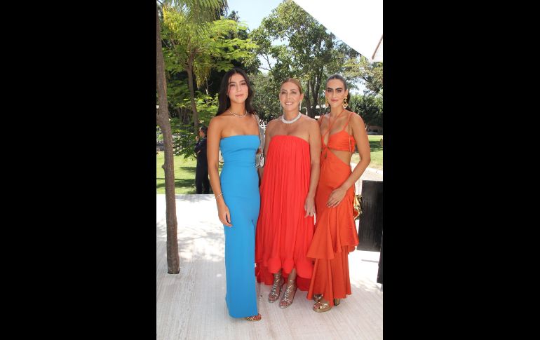 Silvana, Adriana e Isabella Trujillo. GENTE BIEN JALISCO/ Esmeralda Escamilla
