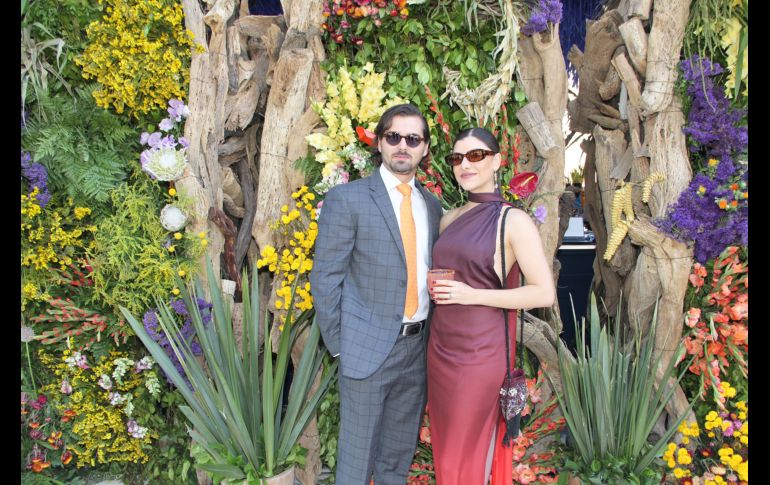 Galo Borrego y Renata Sahagún. GENTE BIEN JALISCO/ Esmeralda Escamilla