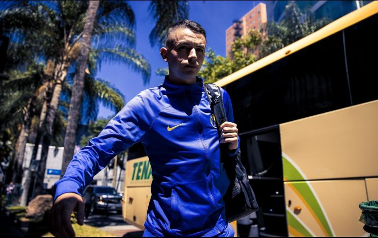 Jugadores de América fueron aclamados por su afición. ESPECIAL/Club América