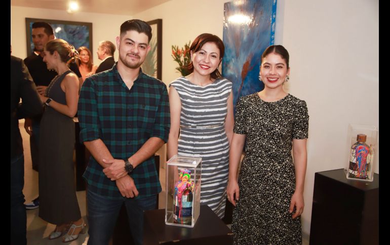 Ramses Osuna, Rocio Contreras y Liliana Rubalcaba. GENTE BIEN JALISCO/ Claudio Jimeno