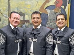 De izquierda a derecha: Pepe Martinez Jr, Germán López y Julio Martínez. EL INFORMADOR/R. Solís