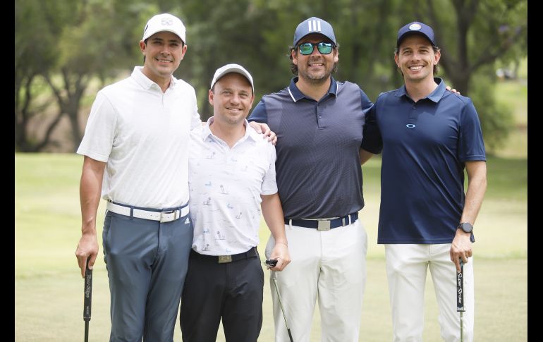 Willy Bernal, Gabriel Robles, Diego Mora y Jorge Chidán. GENTE BIEN JALISCO/ Claudio Jimeno