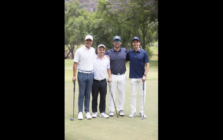 Willy Bernal, Gabriel Robles, Diego Mora y Jorge Chidán. GENTE BIEN JALISCO/ Claudio Jimeno