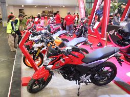 Expo Moto se realiza en Expo Guadalajara, donde participa Honda México. EL INFORMADOR/ ALONSO CAMACHO