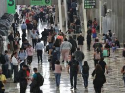 La tormenta eléctrica obligó a suspender algunas operaciones en el AICM. ESPECIAL