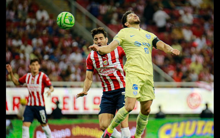 América derrotó a Chivas por la mínima diferencia y tendrán una gran ventaja para cerrar el partido de vuelta en el Estadio Azteca. EL INFORMADOR / C. Zepeda