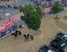 El recinto estuvo resguardado por un total de mil 900 elementos. ESPECIAL