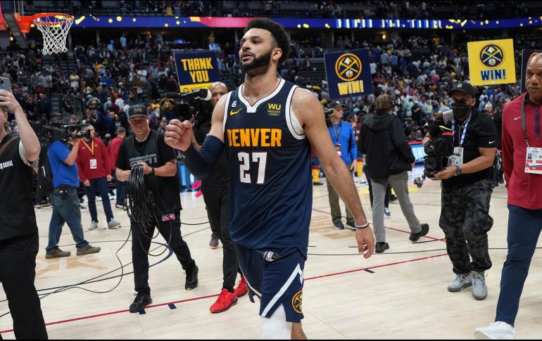 Jamal Murray tuvo una gran actuación, con 37 puntos, 5 asistencias y 10 rebotes. AP/J. Dempsey