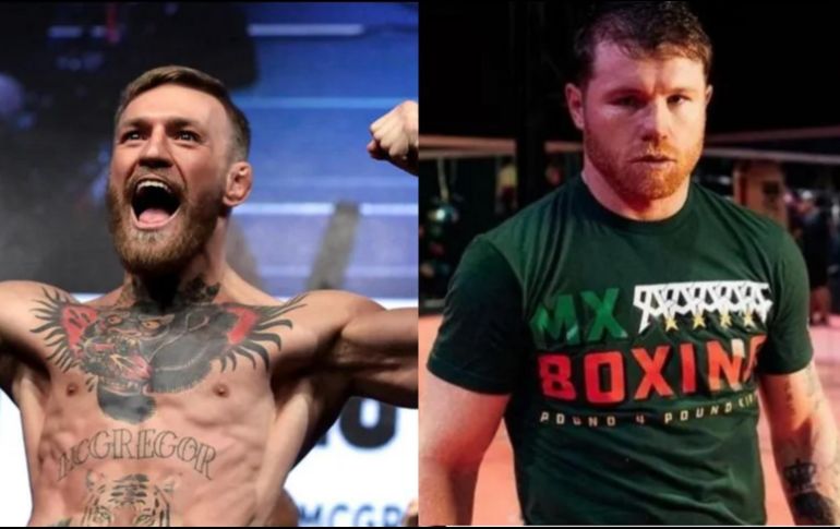 Actualmente McGregor se encuentra lejos del octágono, su última pelea fue el 10 de julio de 2021, mientras que el “Canelo” derrotó hace unas semanas a Ryder en Guadalajara. ESPECIAL