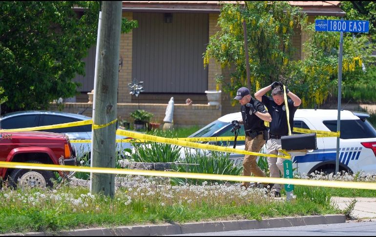 El presunto asesino está bajo custodia. AP