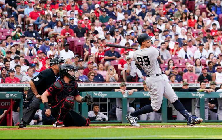 Judge llegó a 13 jonrones en la temporada. AP/J. Dean