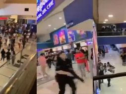 En los videos se observa cómo la gente huye despavorida. ESPECIAL