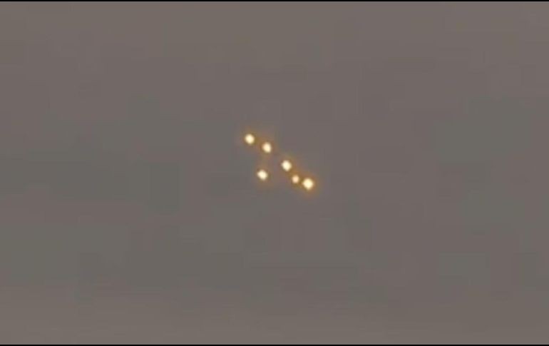 El objeto no identificado fue captado por el radar de un avión de pasajeros. SUN