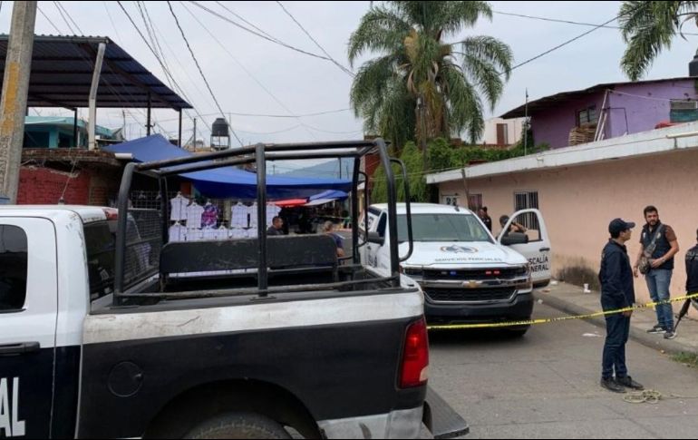 Los criminales persiguieron a la víctima por entre los puestos. ESPECIAL