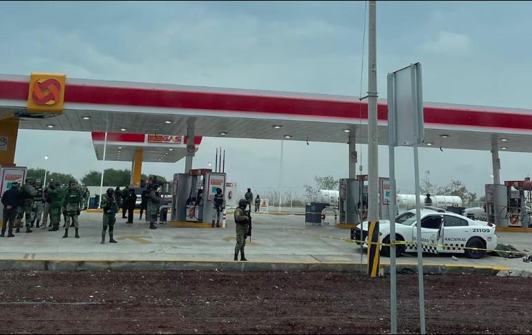 Los elementos de la Guardia Nacional fueron asaltados mientras realizaban acciones de patrullaje y vigilancia por la zona. ESPECIAL