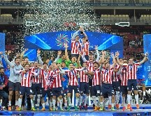 Con goles de Christopher Engelhart y José González, el Tapatío ontuvo el título del Clausura 2023. IMAGO7/S. Laureano