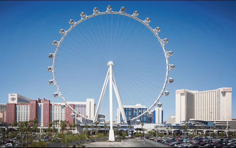 High Roller. Esta atracción tiene una altura de más de 160 metros. ESPECIAL
