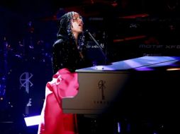Alicia Keys durante su concierto en Guadalajara. EL INFORMADOR/ C. Zepeda