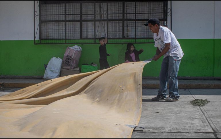 Habitantes de Amecameca llevan su vida con normalidad a pesar de la actividad volcánica del Popocatépetl. SUN / G. Pano