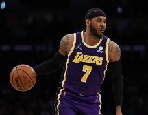 A lo largo de 20 temporadas en la NBA, Carmelo Anthony acumuló 28 mil 289 puntos, con una media de 22.5 por partido, además de siete mil 808 rebotes y tres mil 422 asistencias. AFP / ARCHIVO